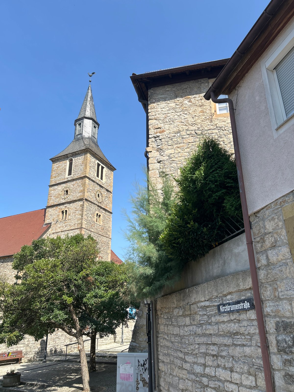 Bad Friedrichshall old town: churches, gates, and street scenes