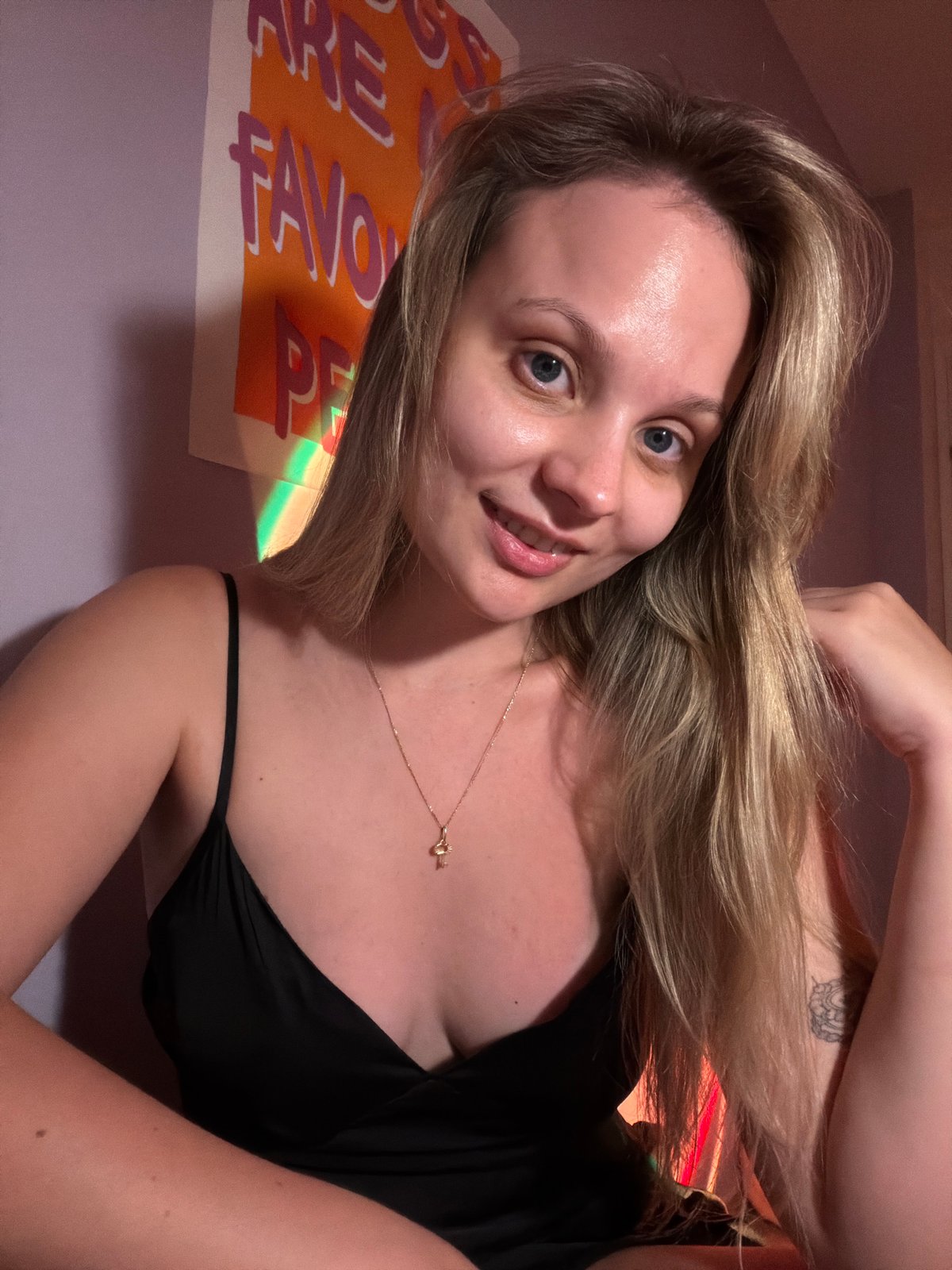 Woman's evening skincare routine captured in Tel Aviv