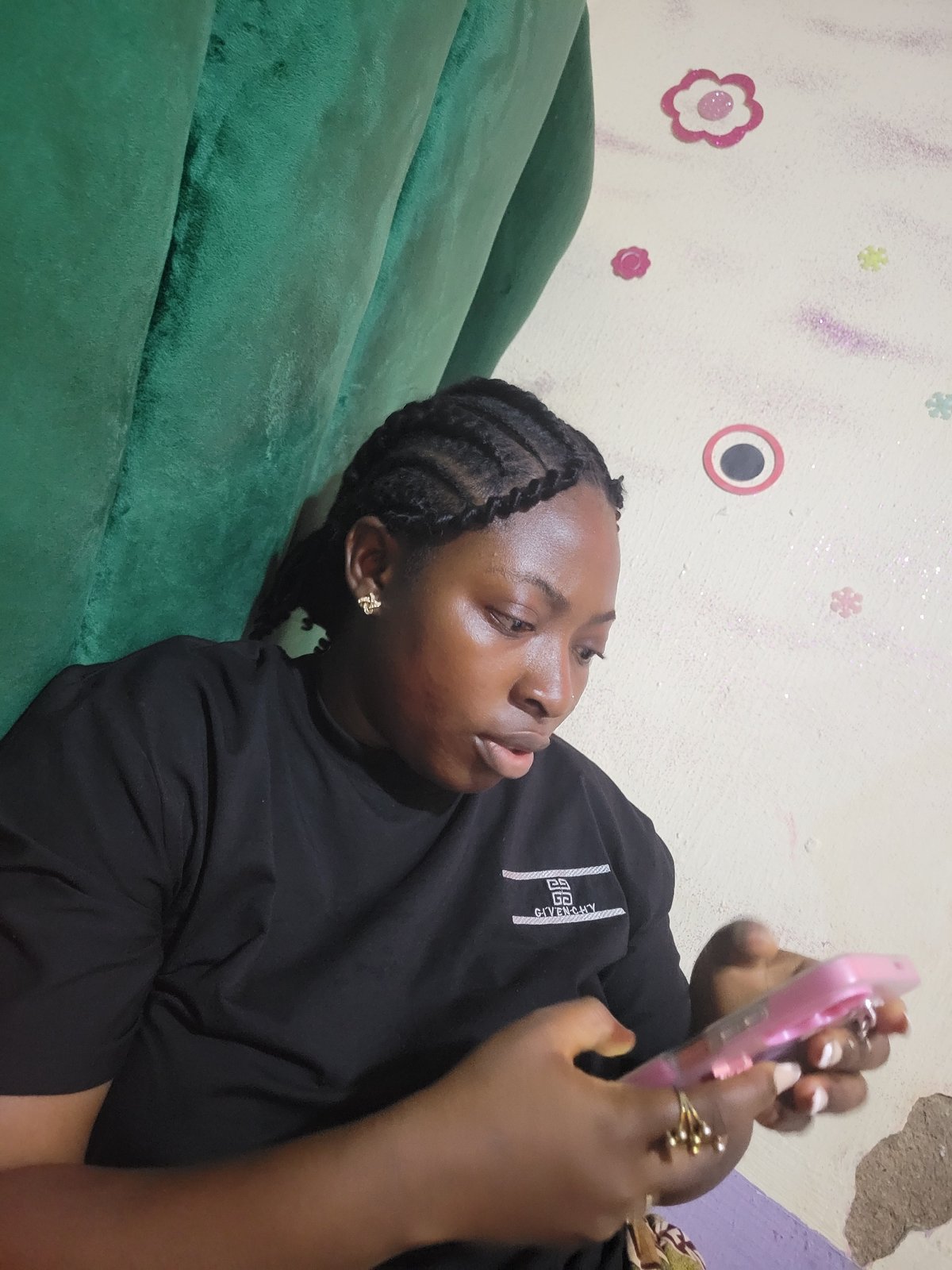 Domestic life documented across multiple indoor spaces in Keffi