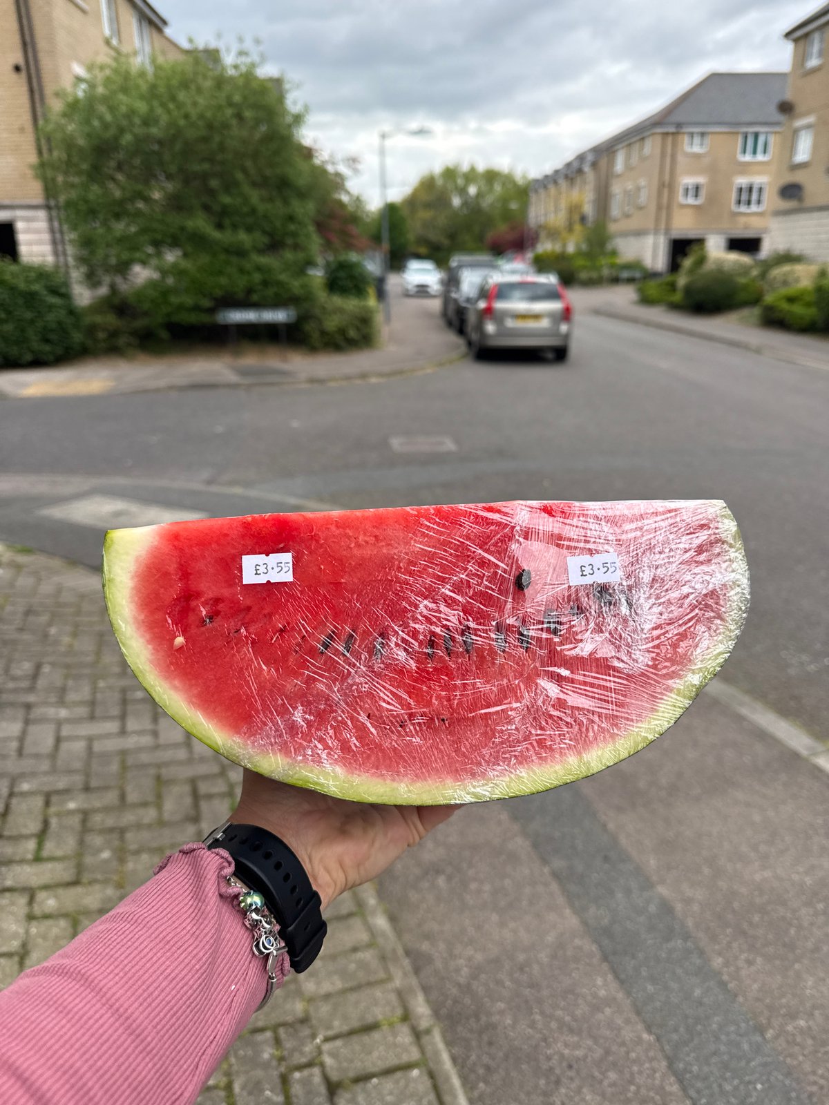 Routine grocery shopping trip documented in Great Yarmouth