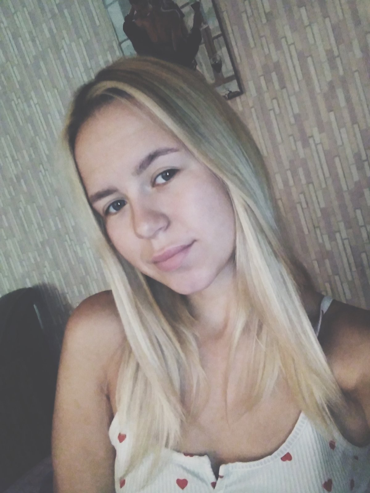 Indoor selfie session in Radisne, Ukraine
