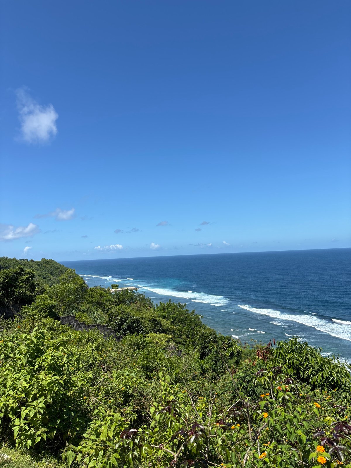 Morning coastal and temple views documented in Kuta Selatan