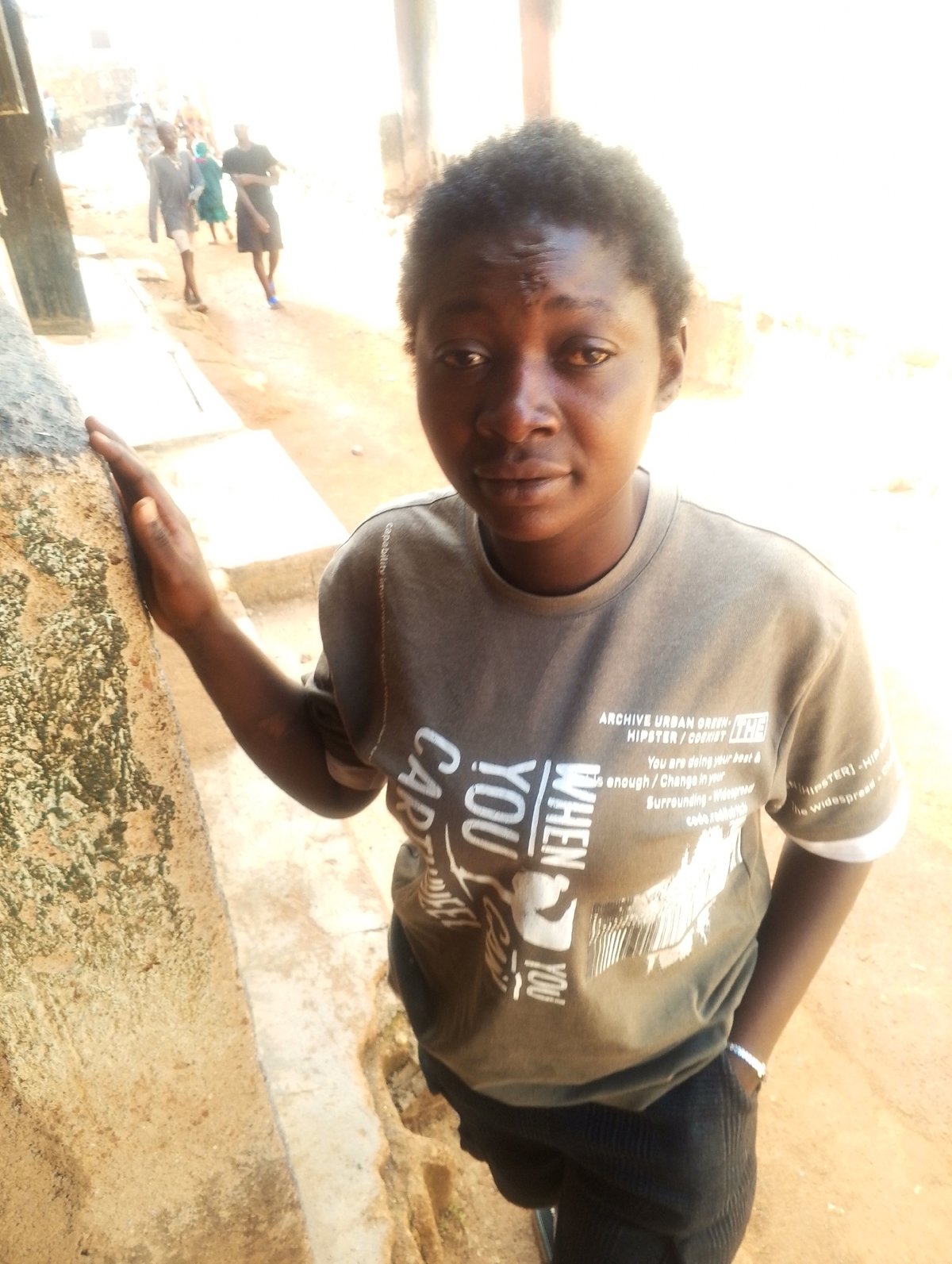 Morning life unfolds in Jos Nigeria neighborhoods