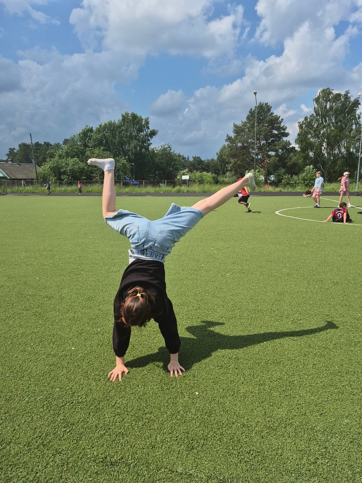 Summer morning in Chaikovsky: gymnastics, kittens, and casual portraits
