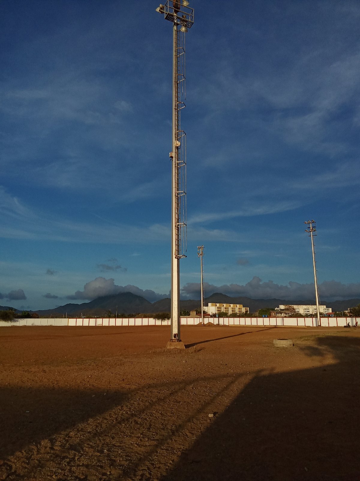 Sports field documented in Juan Griego, Venezuela