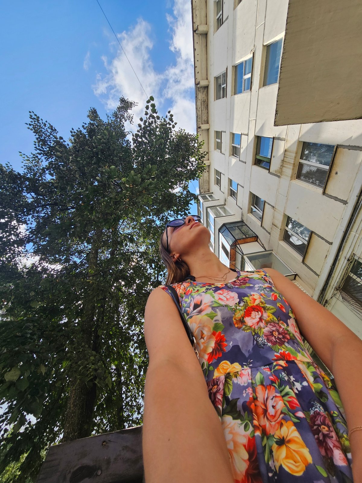 Summer morning in Chaikovsky: selfies, garden flowers, and a forest walk