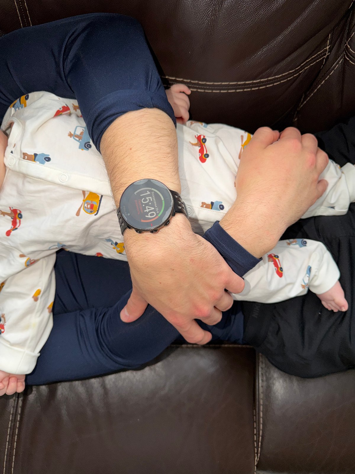 Family moments captured during quiet afternoon in Khimki home