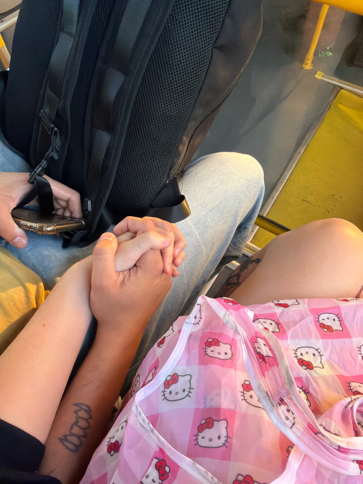 A casual city day: transit rides, waterfront light, street scenes
