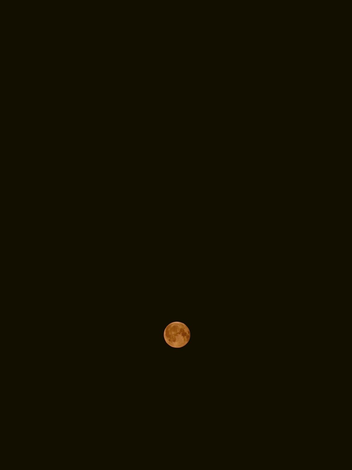 Full moon rises over Shushary rooftops on a June night