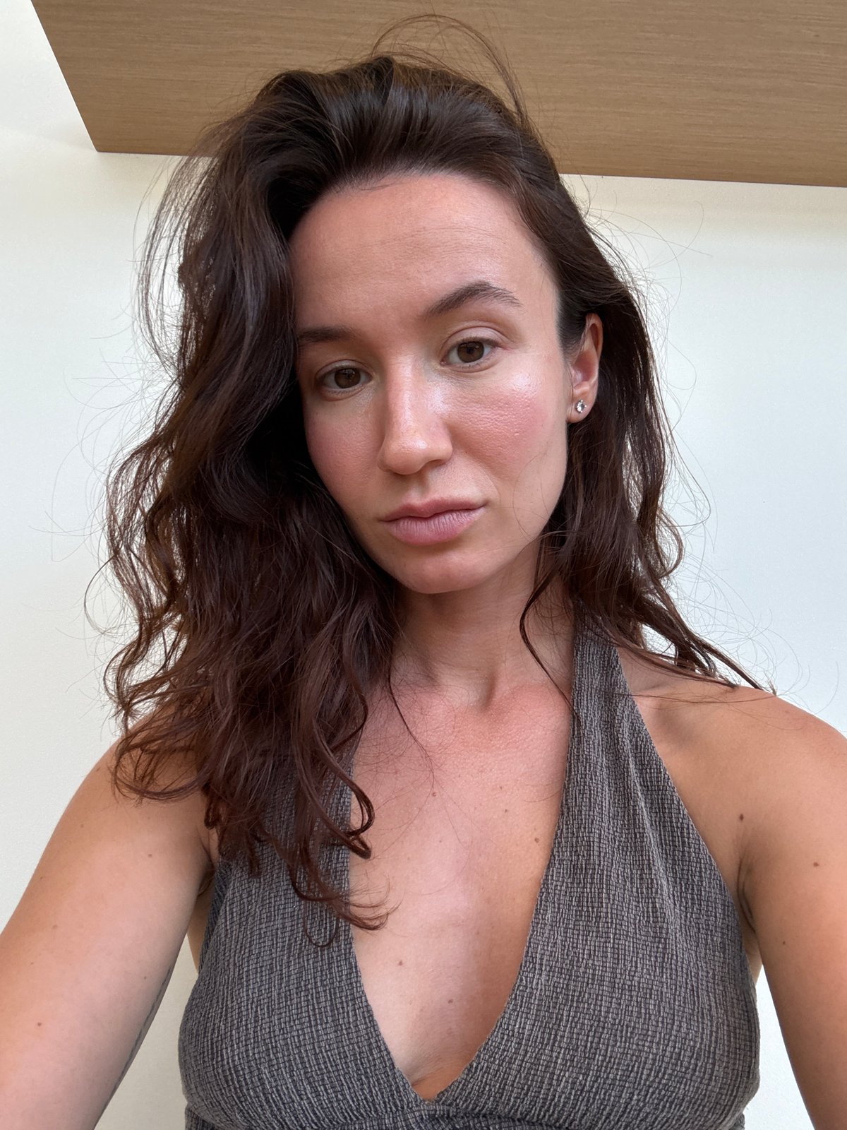 Pastries and a selfie at a Tel Aviv café morning