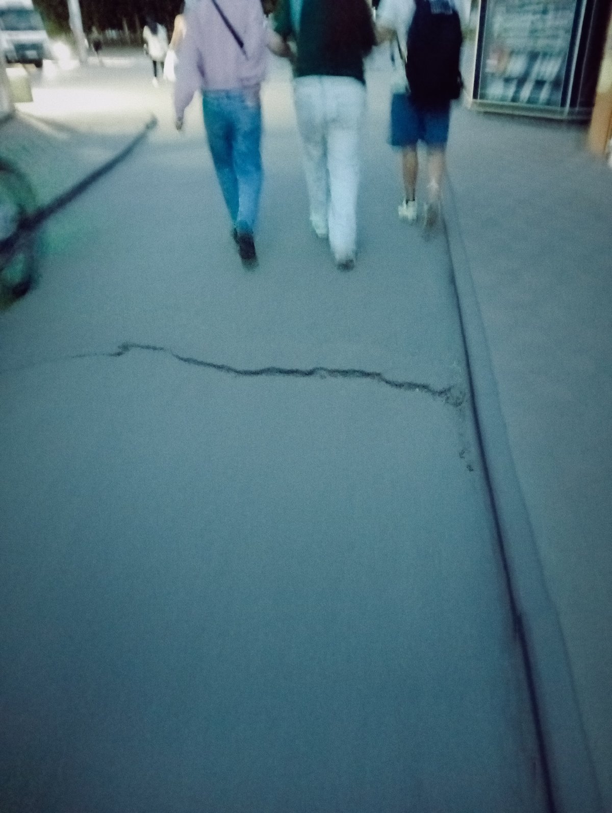 Evening street life documented across Poltava, Ukraine