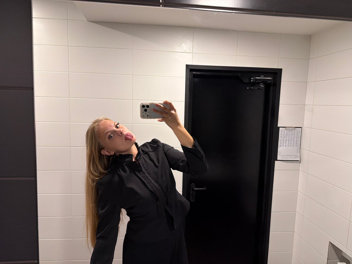 Restroom mirror selfie session in Izhevsk, multiple poses