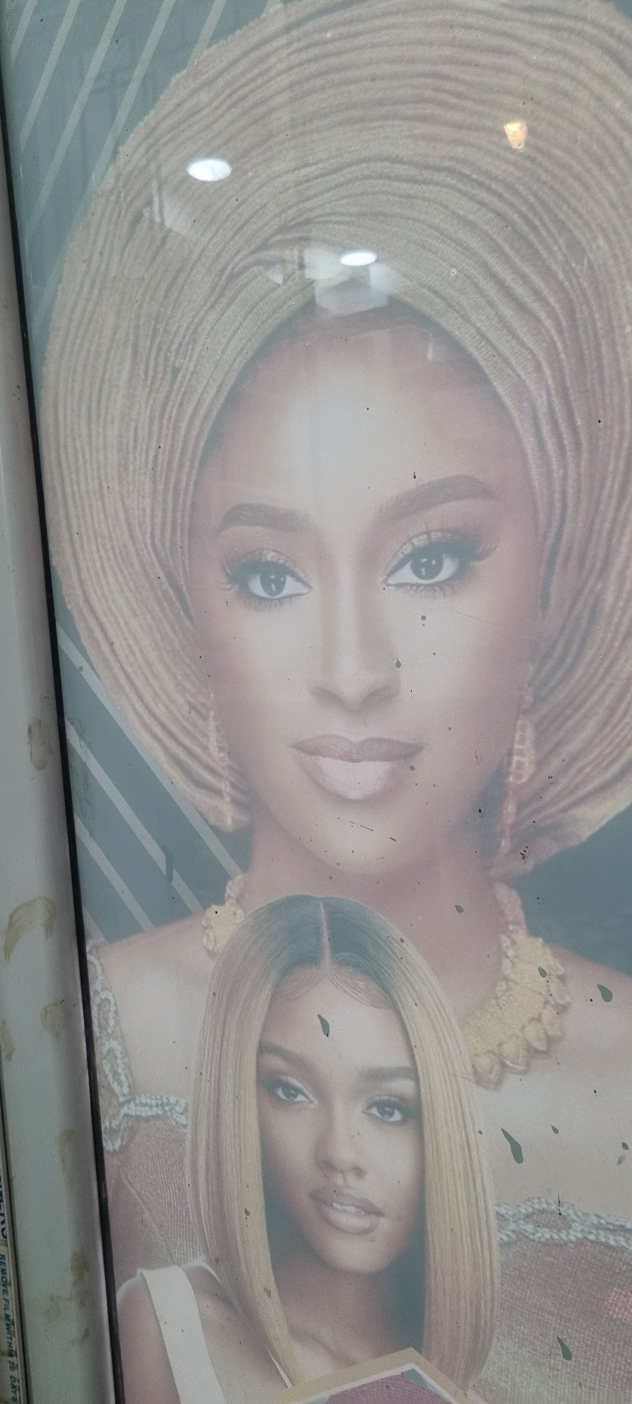 Lagos salon busy with nail services Friday evening