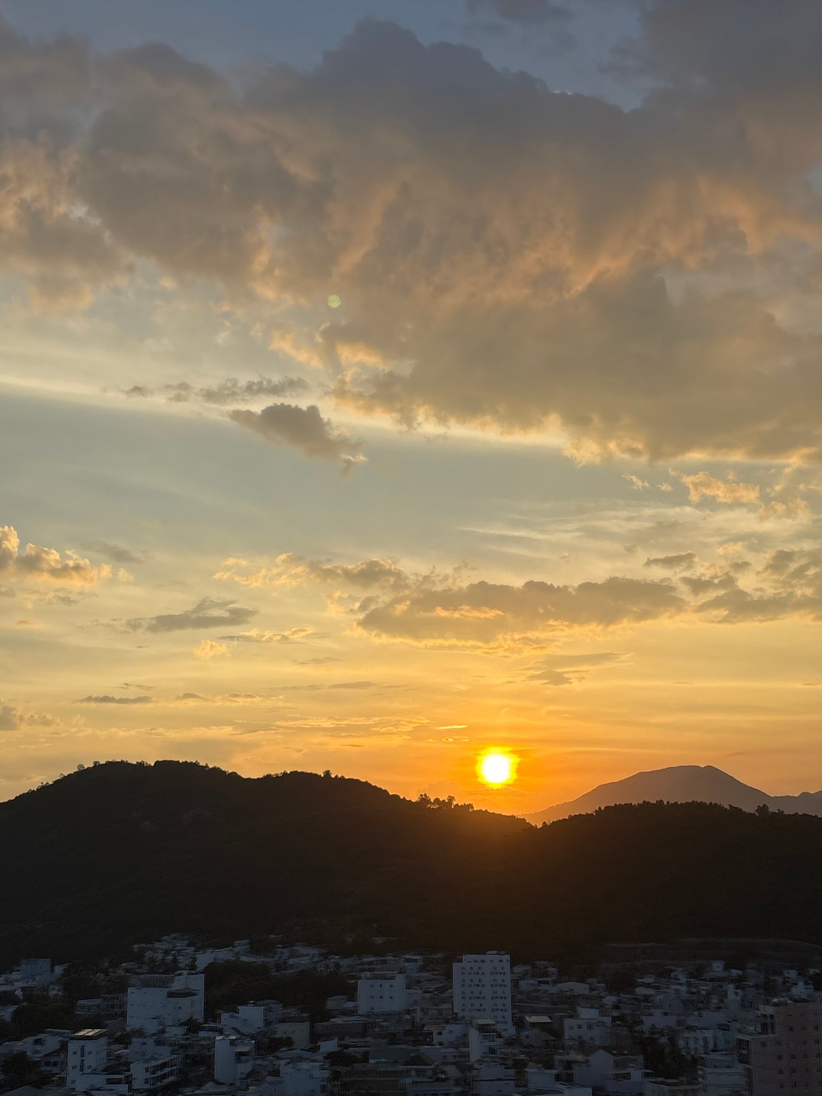 Sunset views and quiet indoor details from one morning