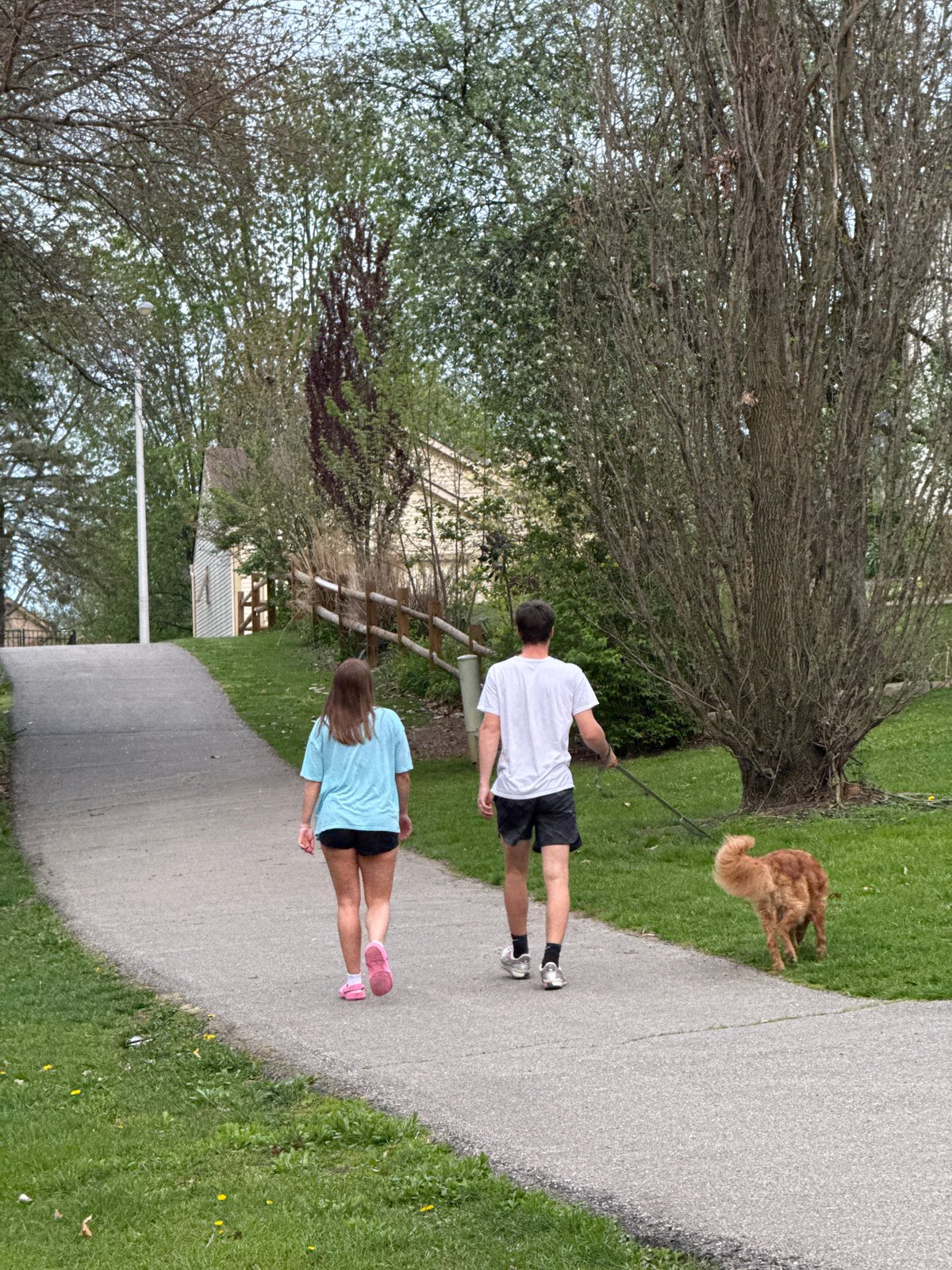 Evening park visit documented in Grove City, Ohio