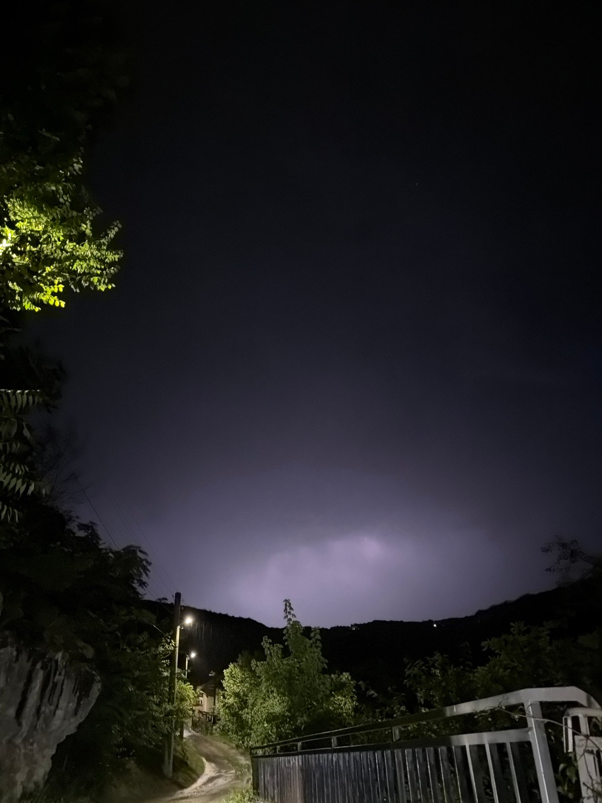 Thunderstorm over Lovech, Bulgaria, caught from multiple angles