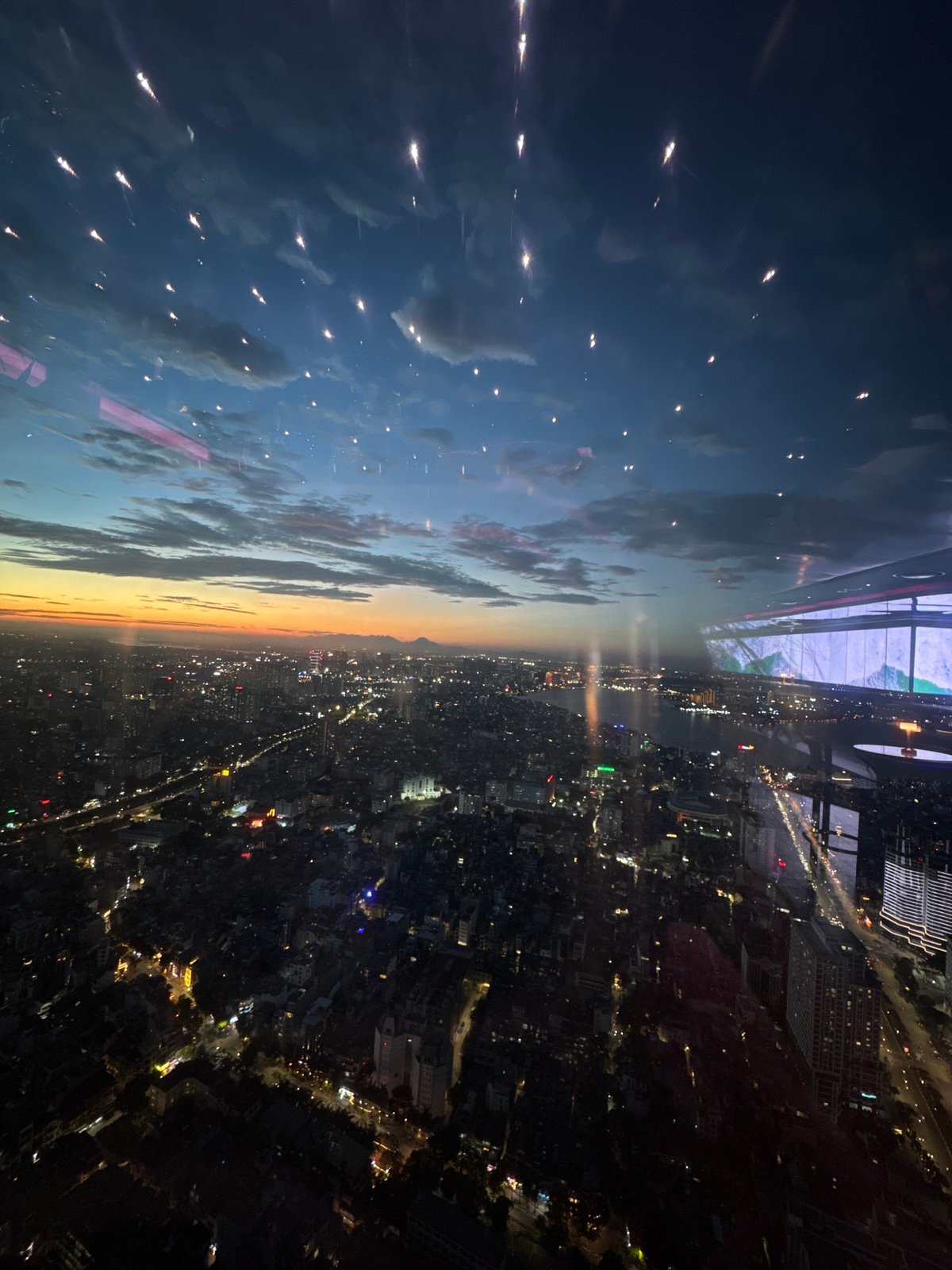 Sunset views and Vietnamese crafts from a Hanoi sky bar