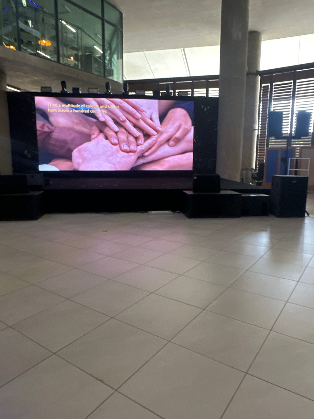 Digital display screen spotted in Kuala Lumpur public space