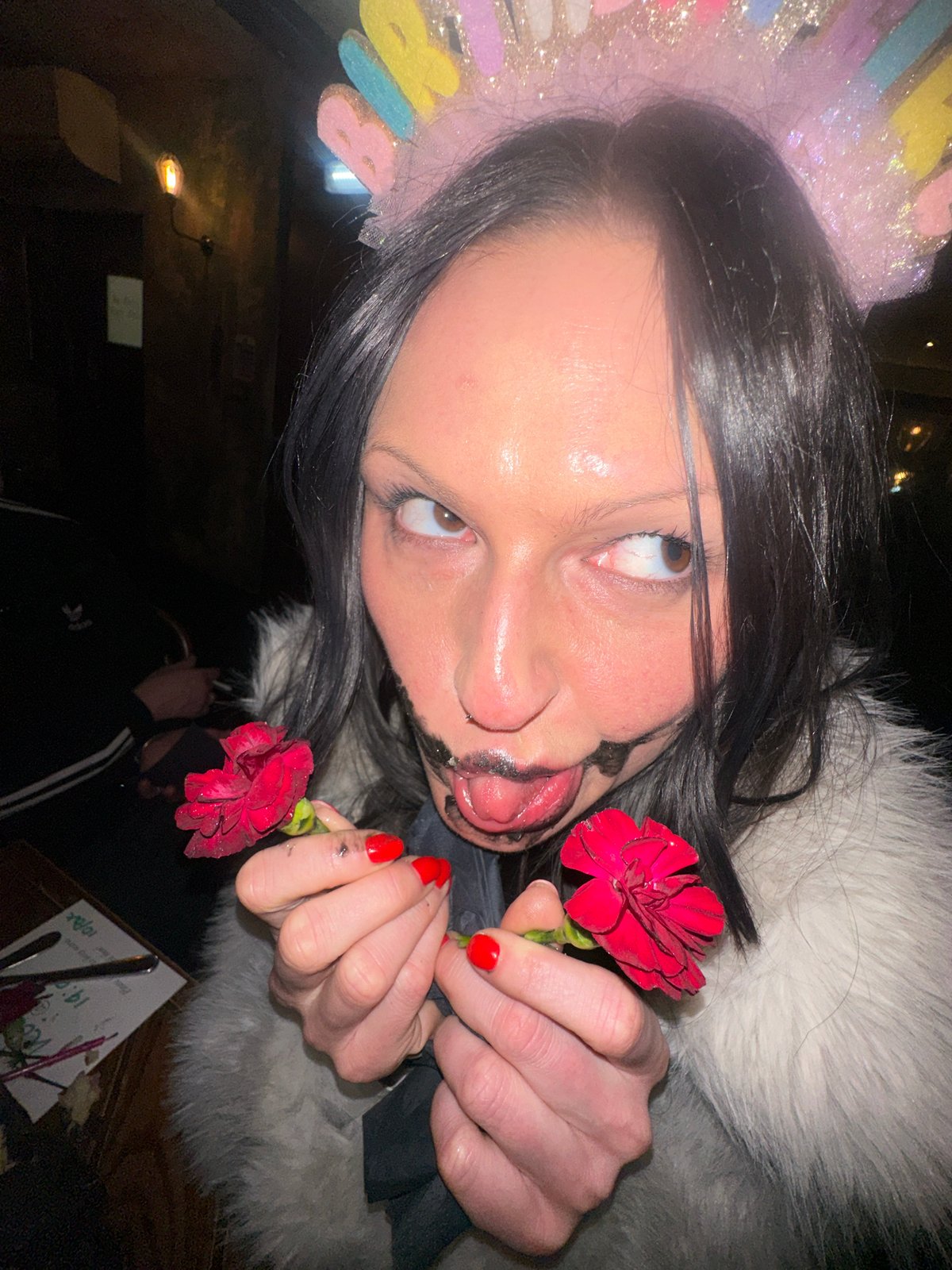 Woman's 'feral' birthday cake celebration documented across London