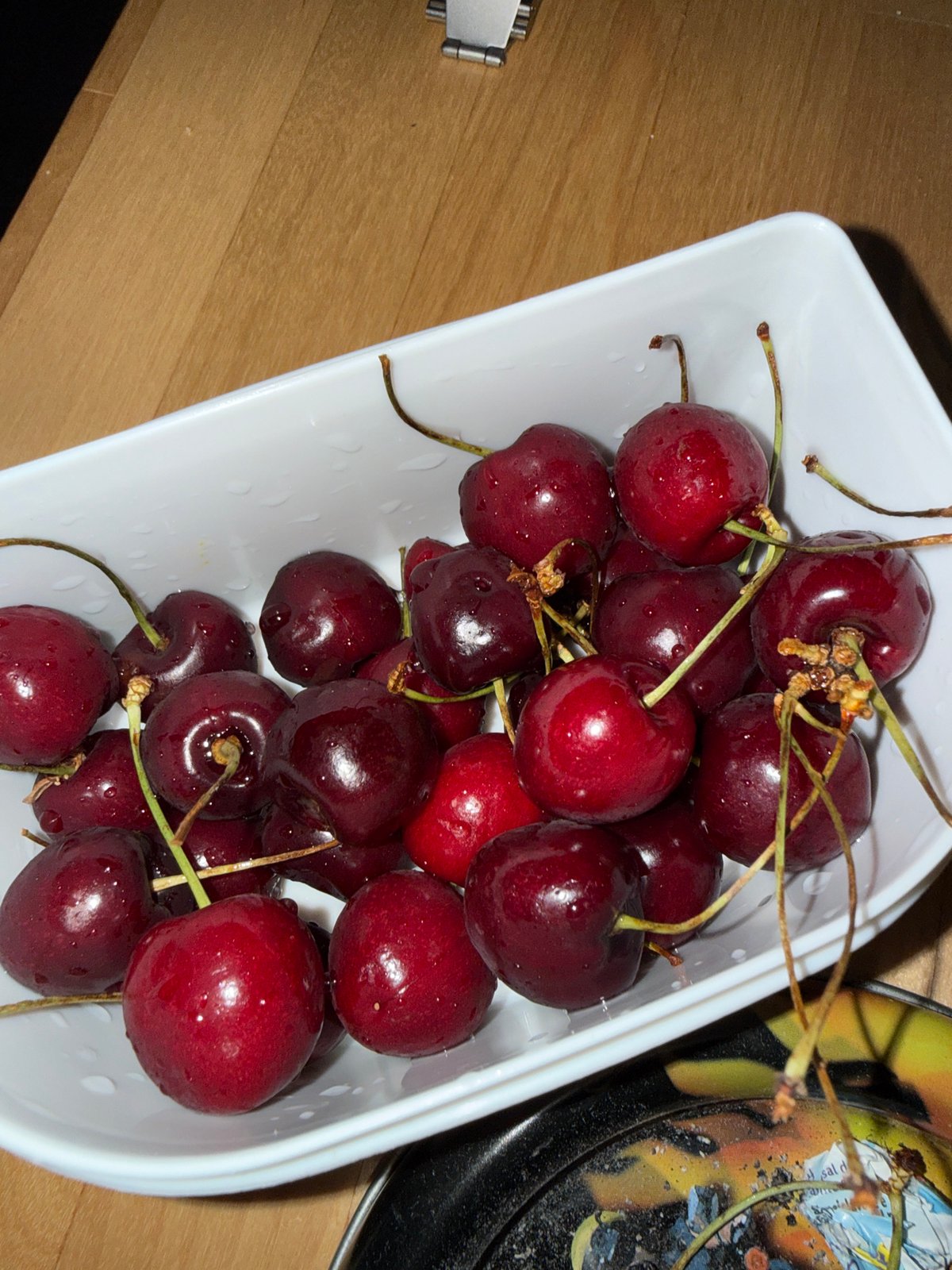 Cherries and football: a quiet evening in Almada