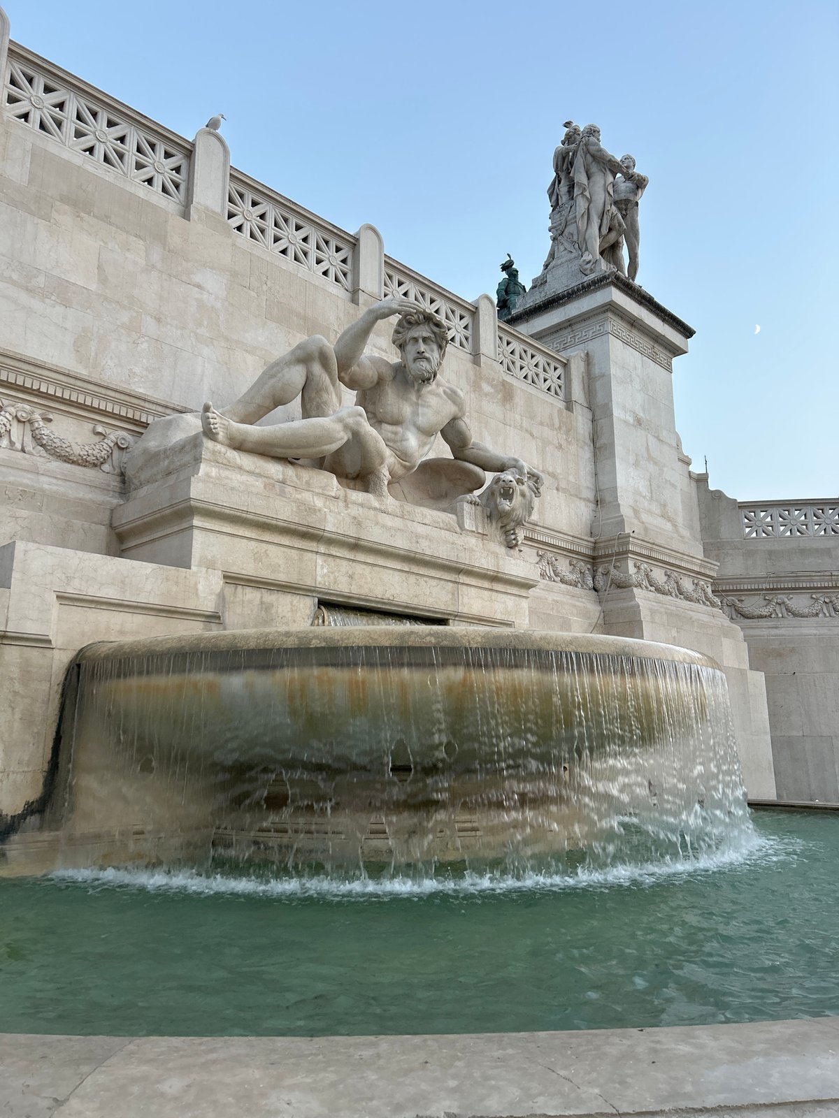 Close look at Rome's Altare della Patria from multiple angles