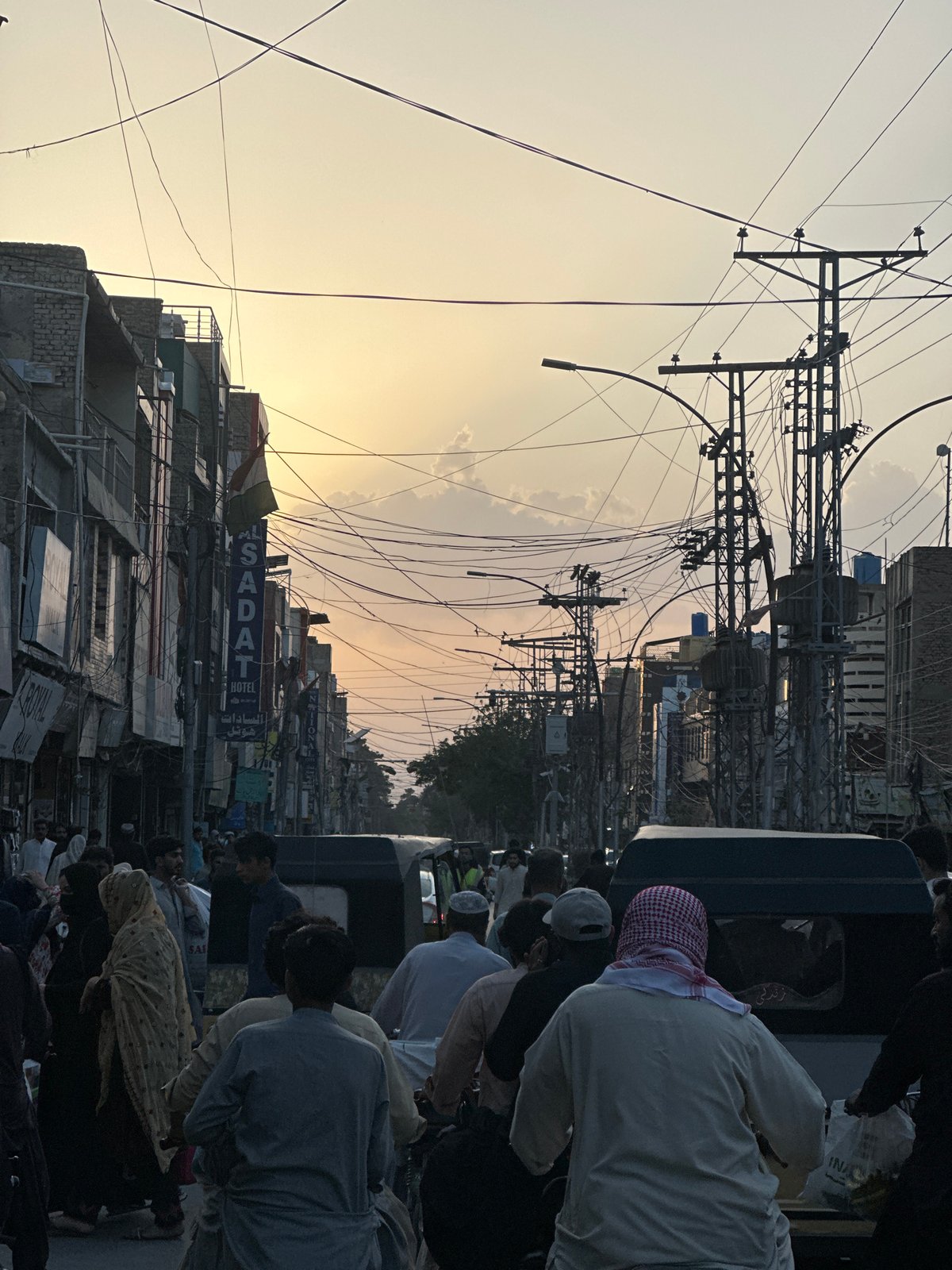 Daily street life documented in Quetta City Pakistan