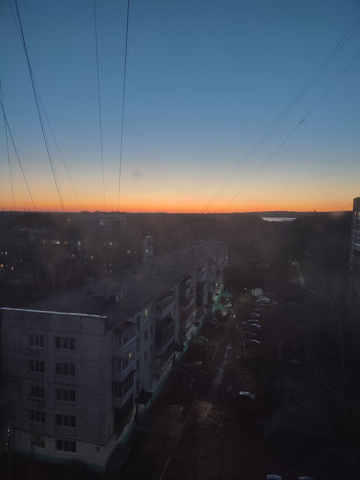 Everyday life moments captured across Chaikovsky, Russia during evening hours