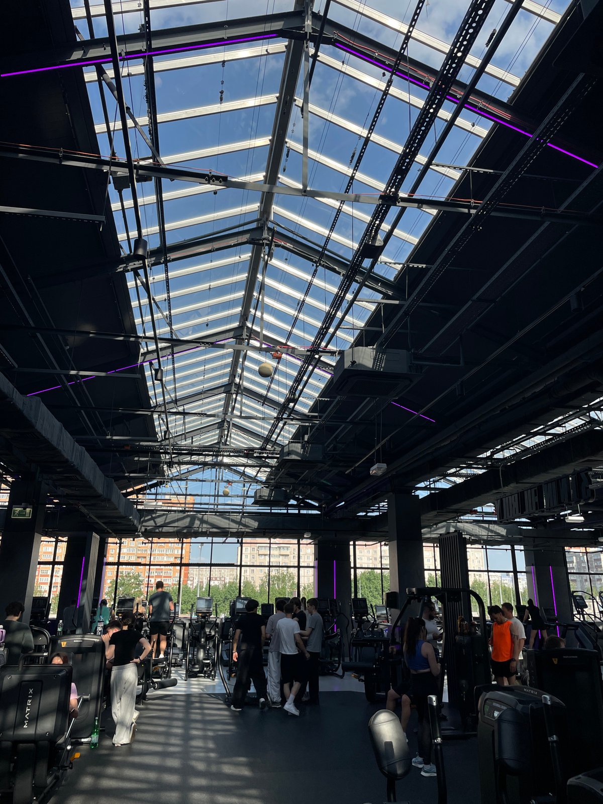 Fitness center operations documented in Kazan, Russia