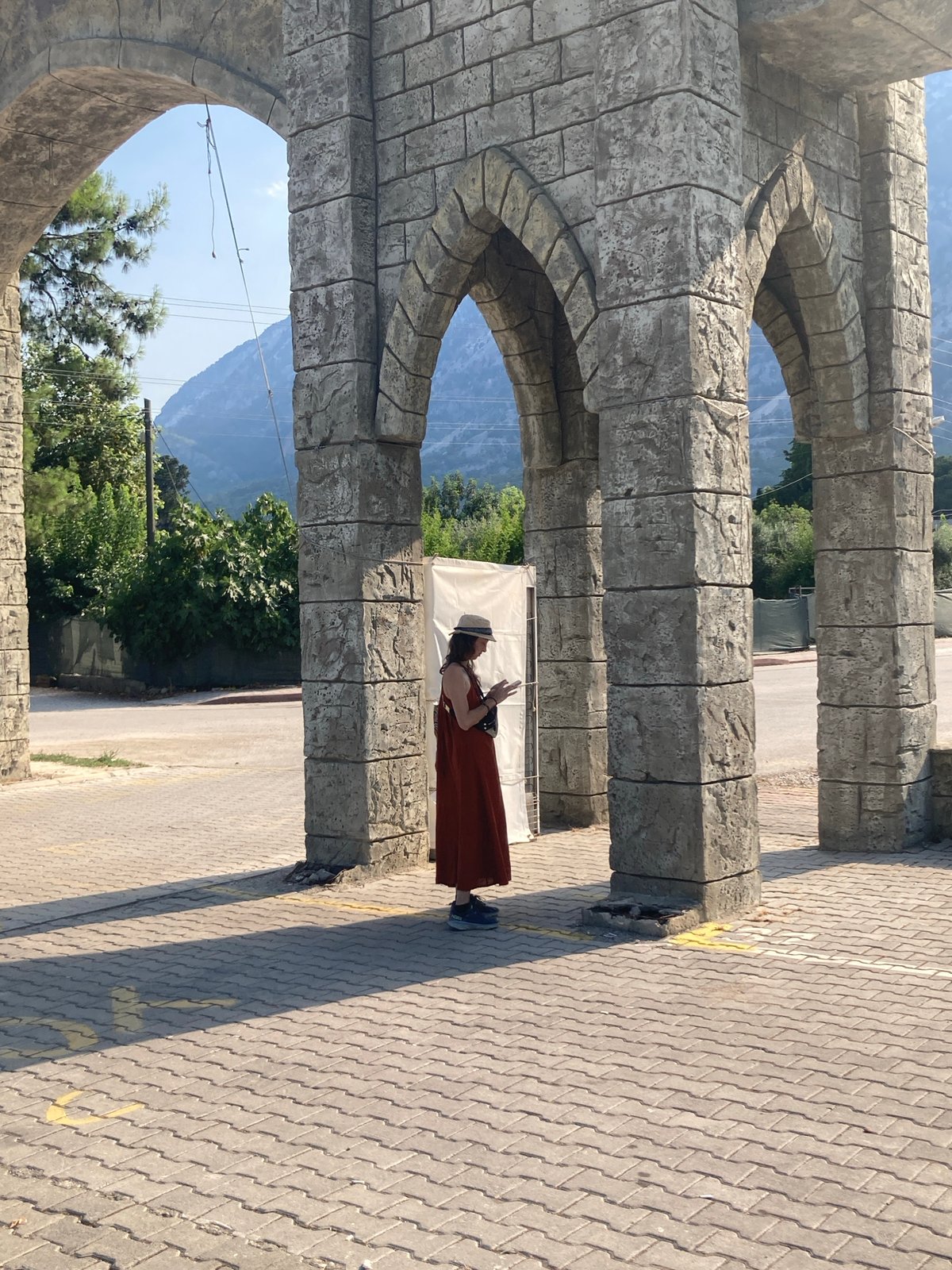 Wandering Kemer's old streets, mosques, and ruins