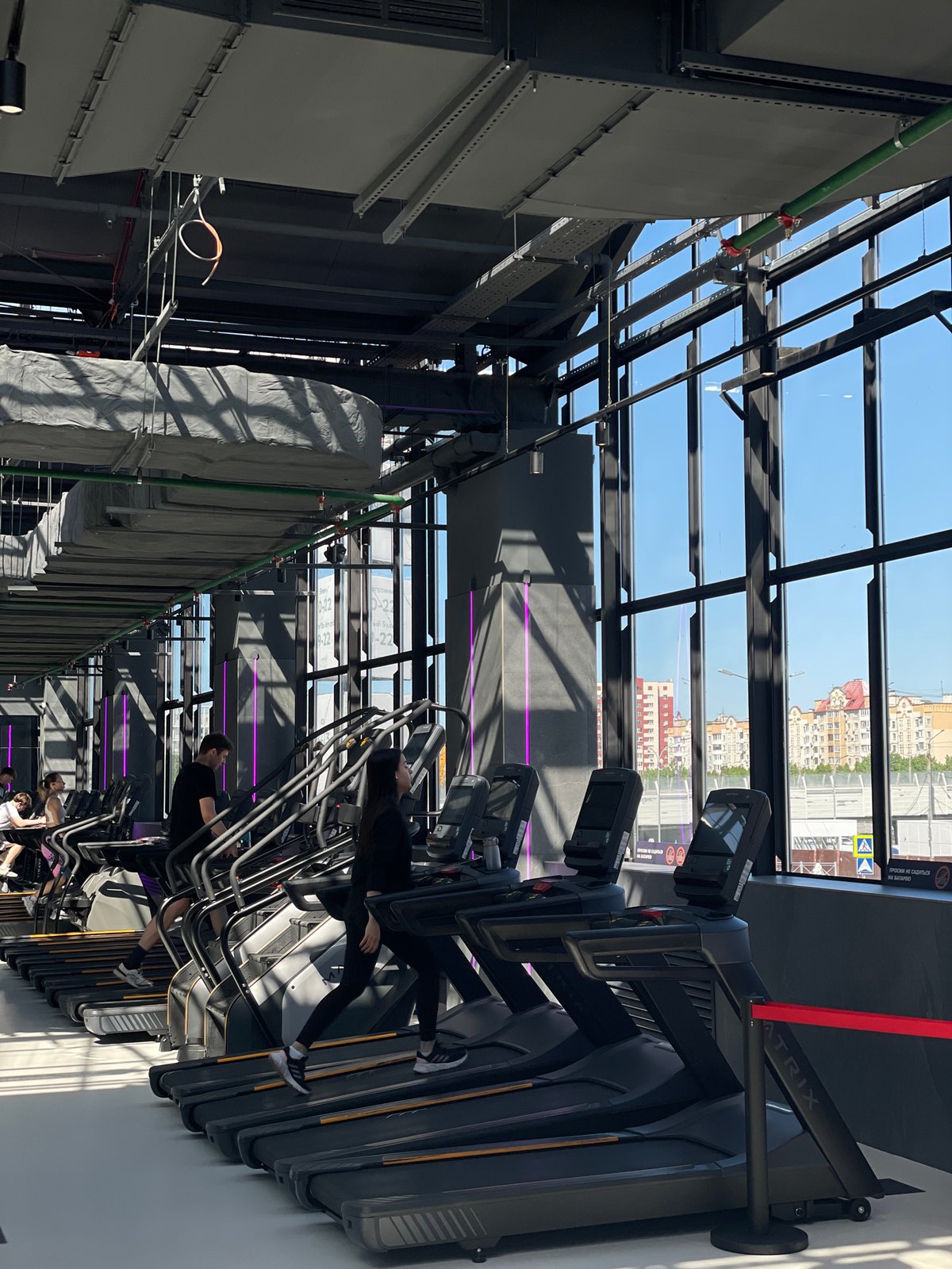 Morning workout session documented at Kazan gym