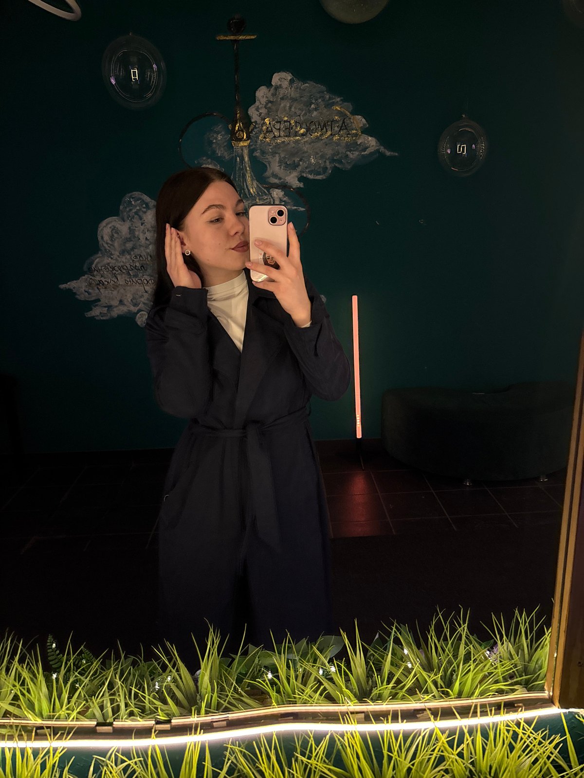 Evening moments captured in Perm: selfie and car interior