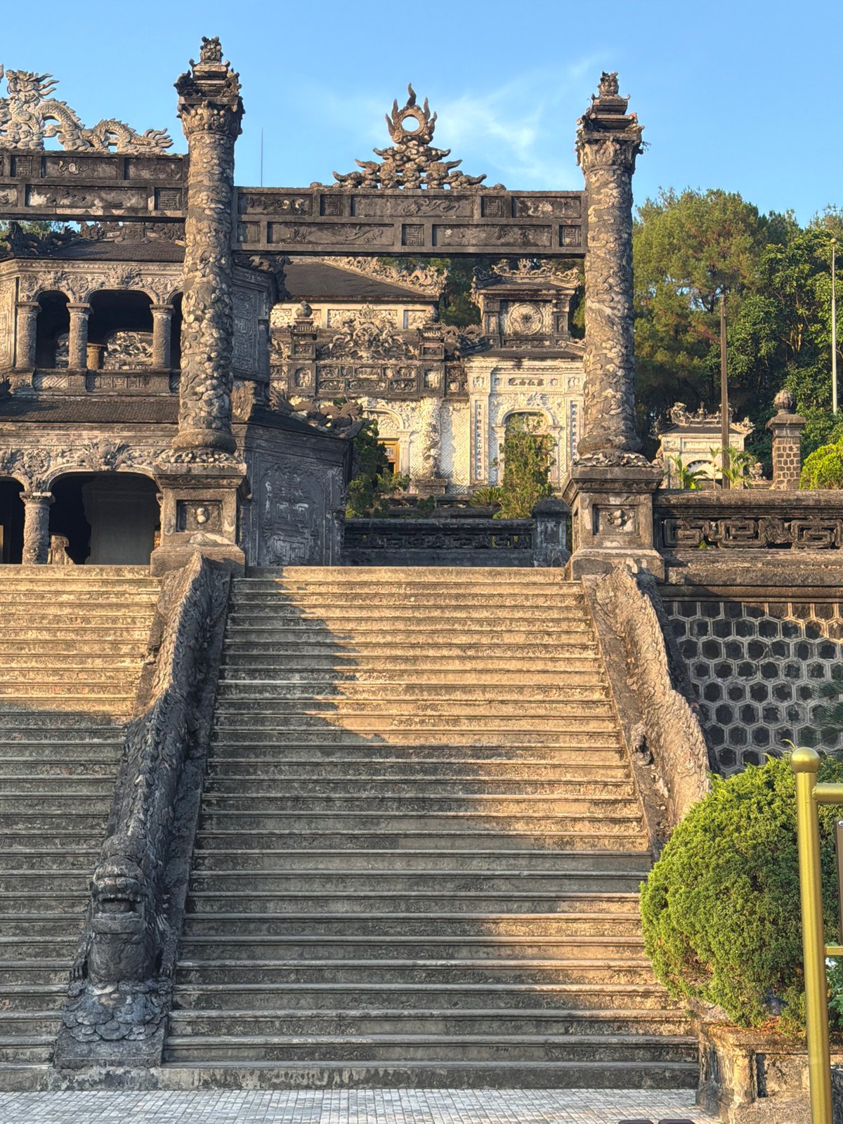 Stone architecture documented in Thủy Xuân Ward, Vietnam