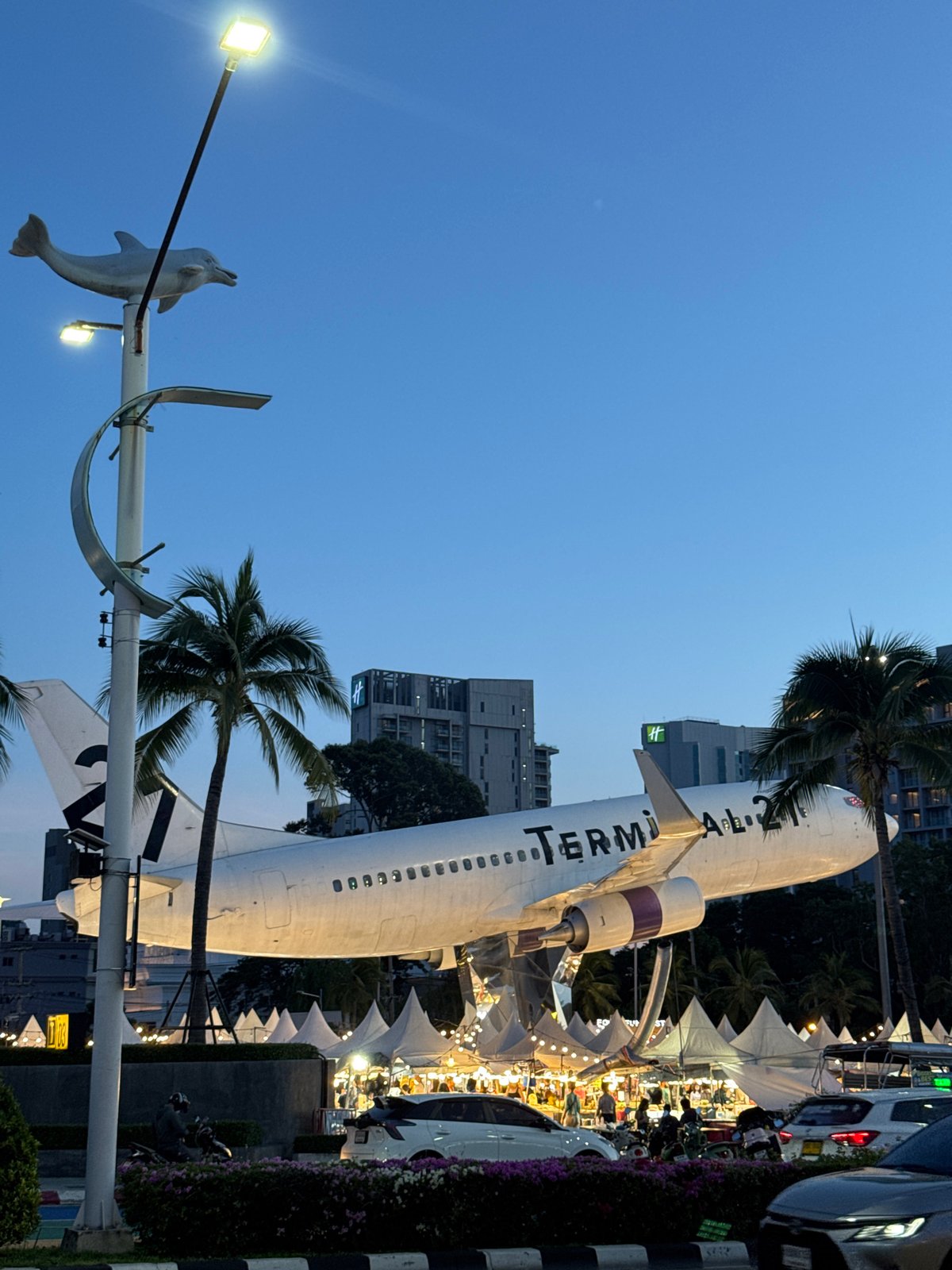 Evening out at Terminal 21 Pattaya and Beach Road