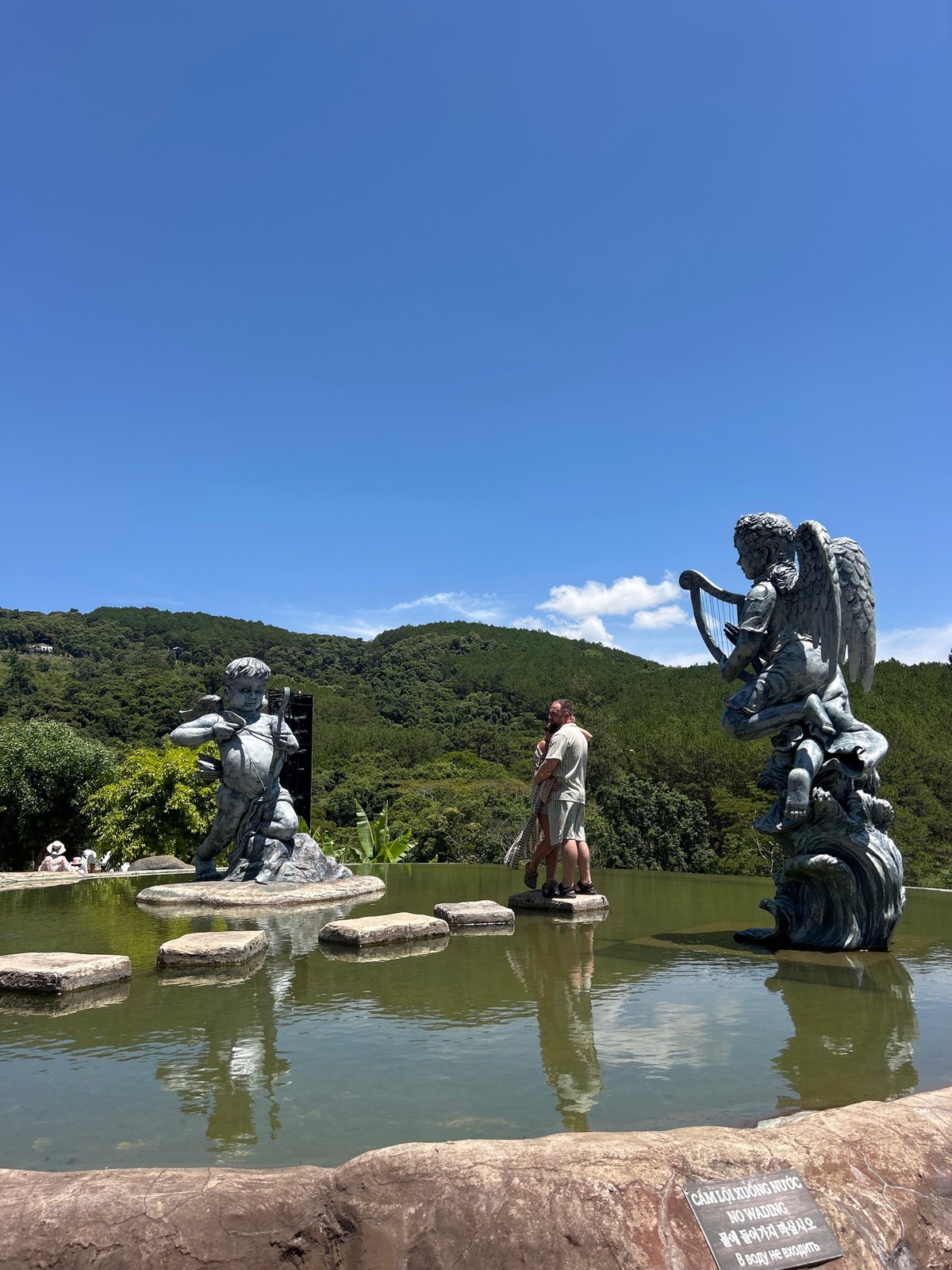 Tourist attraction sculptures documented in Da Lat, Vietnam