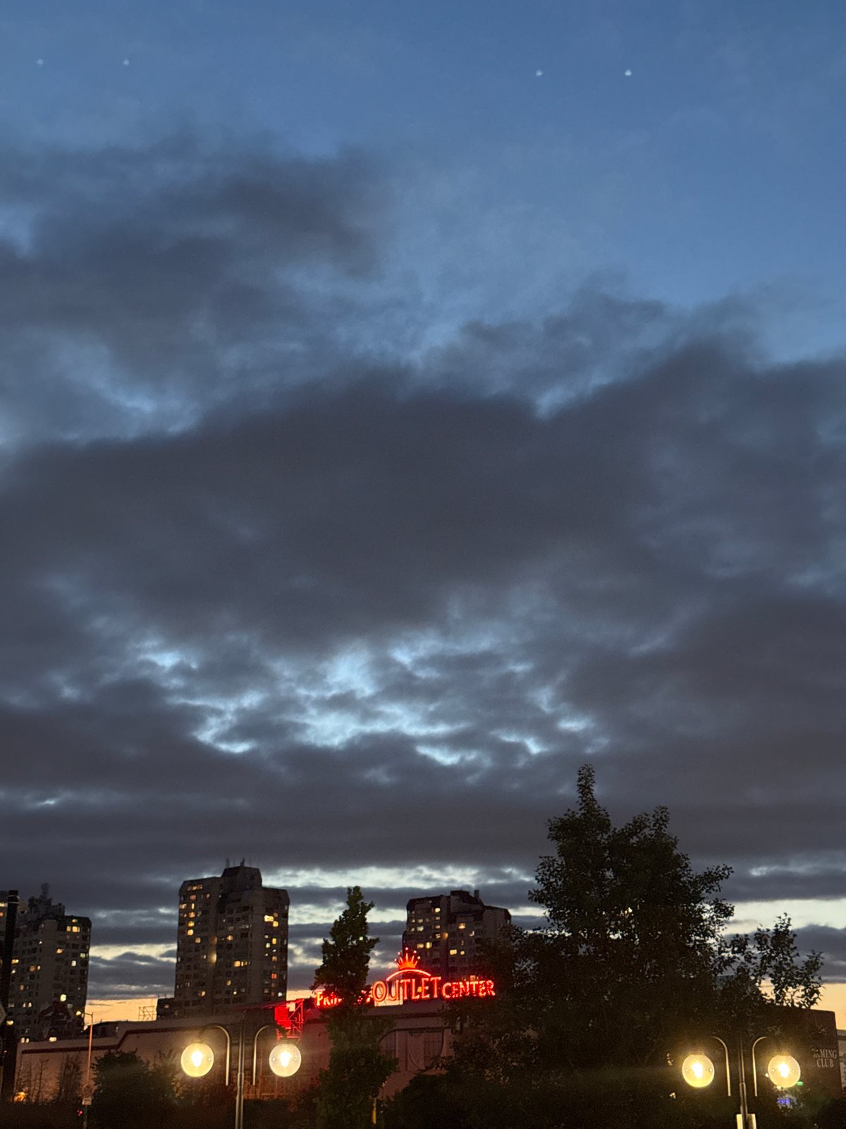 Evening moments captured across Sofia during twilight hour