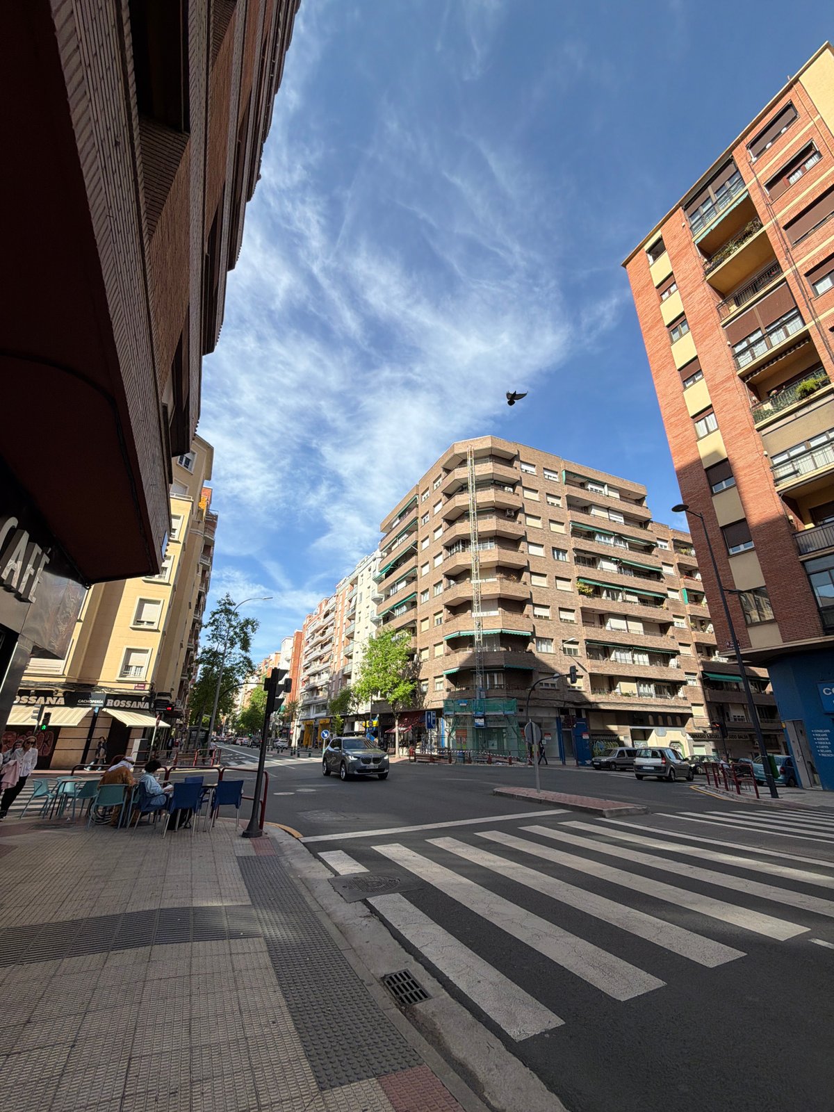 Transit infrastructure and street views documented in Logroño