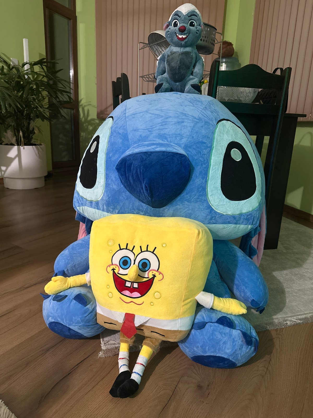 Stitch plush toy anchors a home collection in Plovdiv
