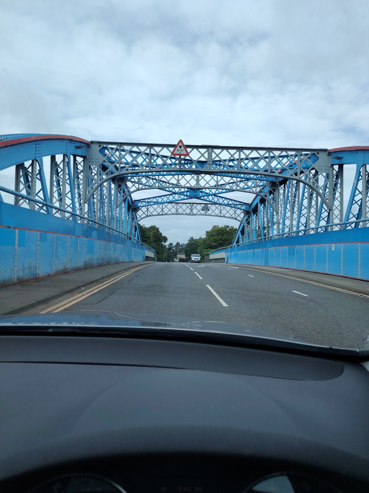 Morning drive through central Peterborough captures local landmarks