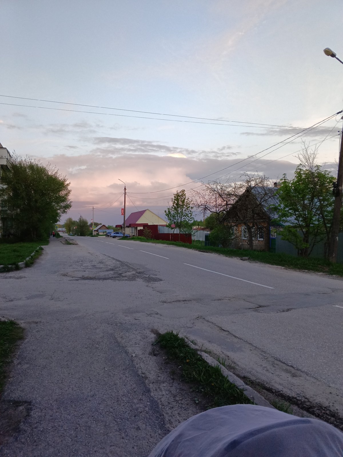 Street scenes documented in Andreyevo, Russia