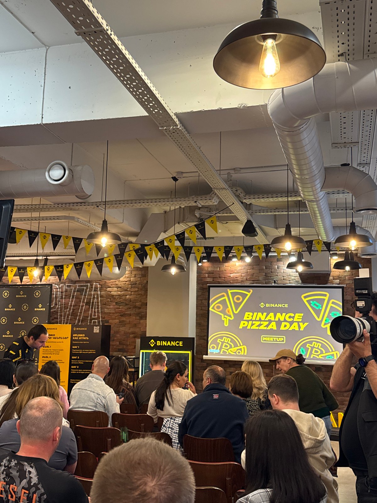 Binance hosts Pizza Day cryptocurrency meetup in Yerevan