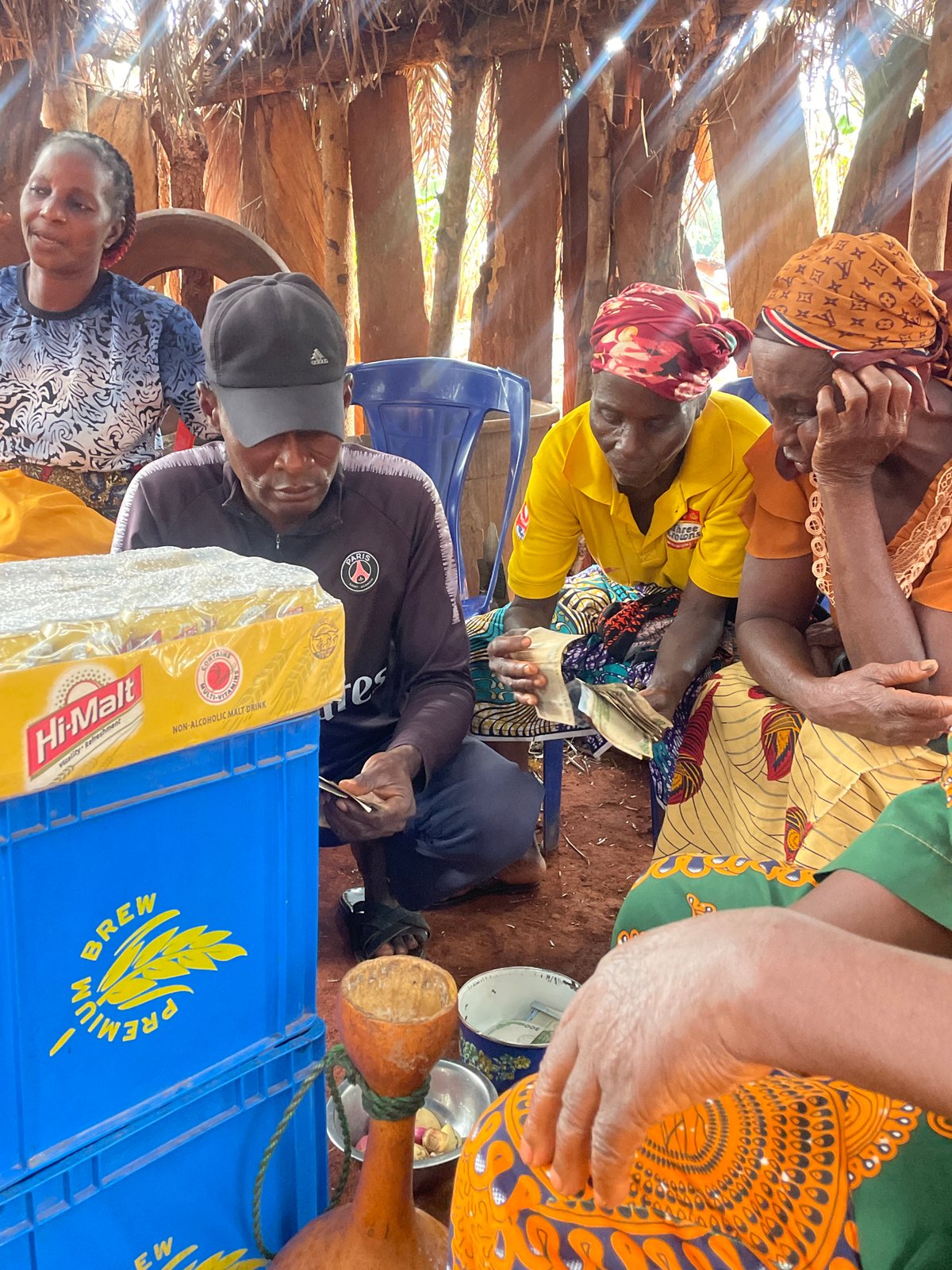 Community gathering observed in rural Ogbe, Nigeria