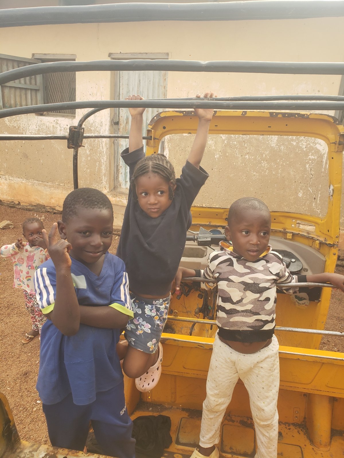 Daily life scenes documented in Bukuru, Nigeria residential area