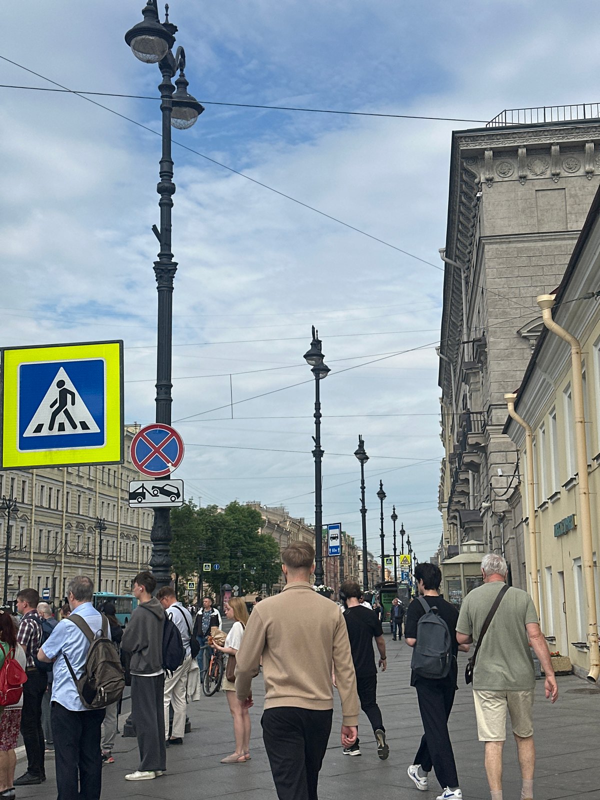 Morning city scenes documented across urban transit areas