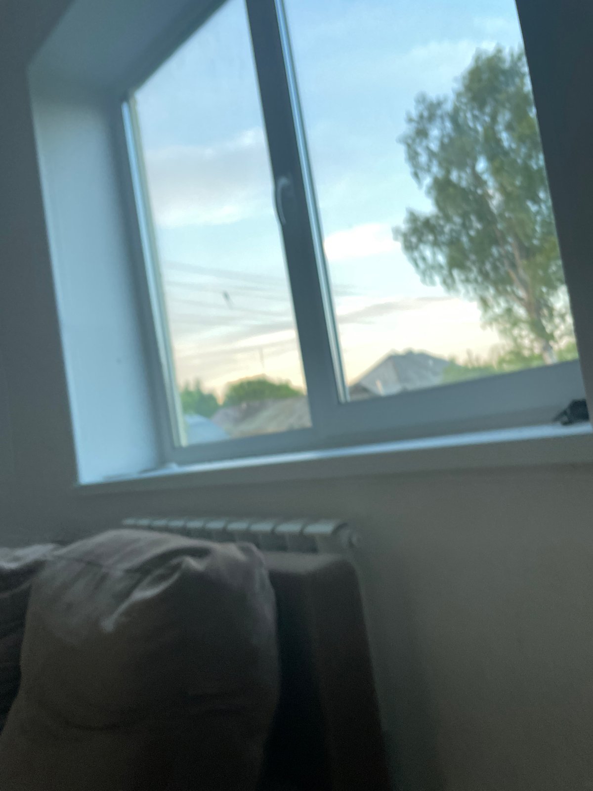 Quiet afternoon documented in rural Russian apartment