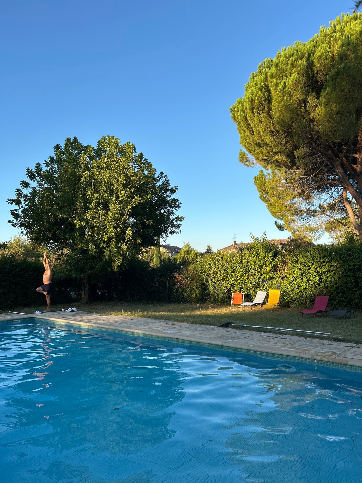 Slow morning scenes at a rural French property