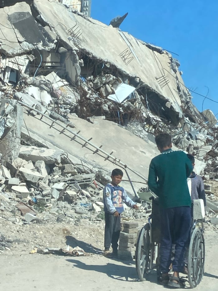 Witnesses document widespread building destruction across Gaza region