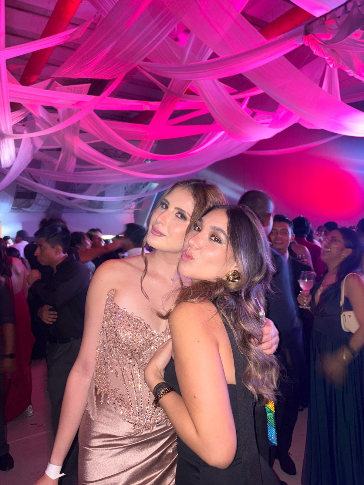 Formal celebration with stage performances in Puebla, Mexico