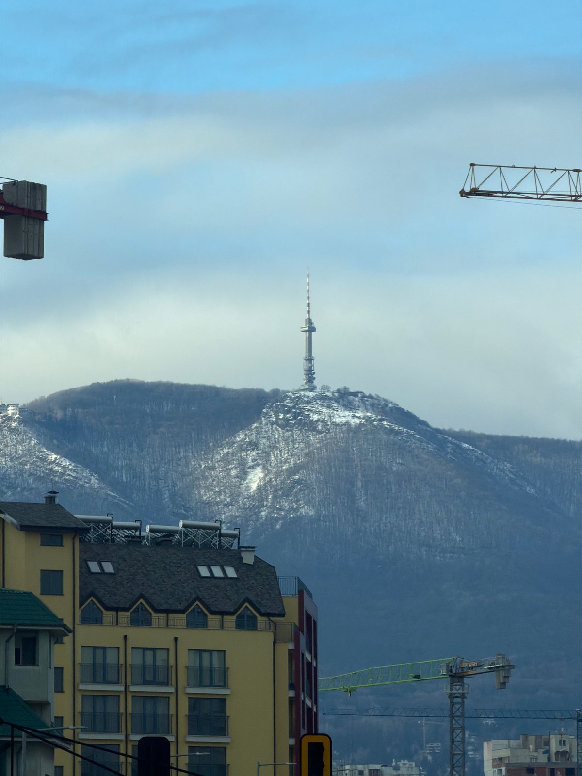 Sofia resident captures view of Kopitoto peak television tower