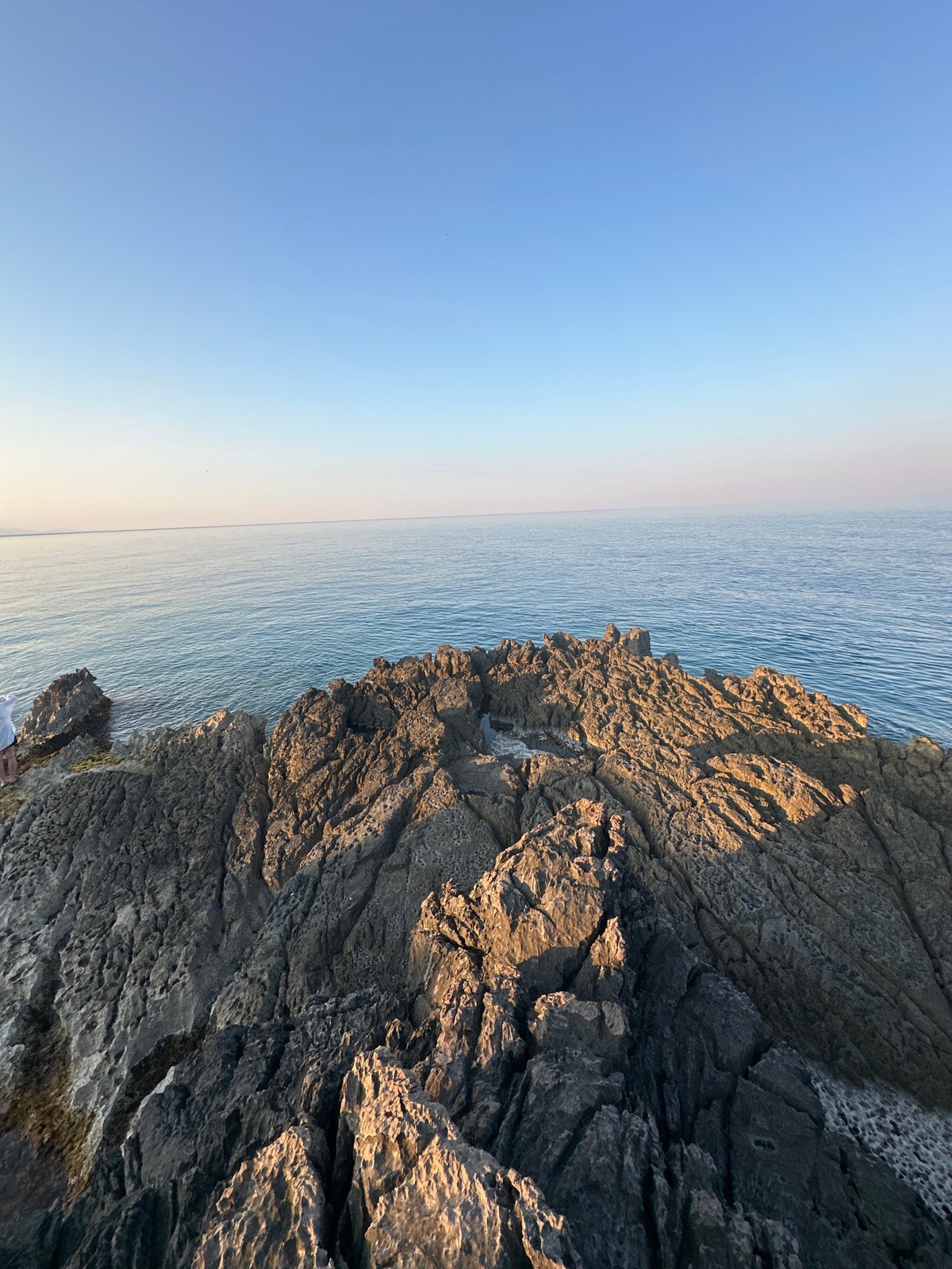 Early morning on the Adriatic rocks at Kovačko Polje