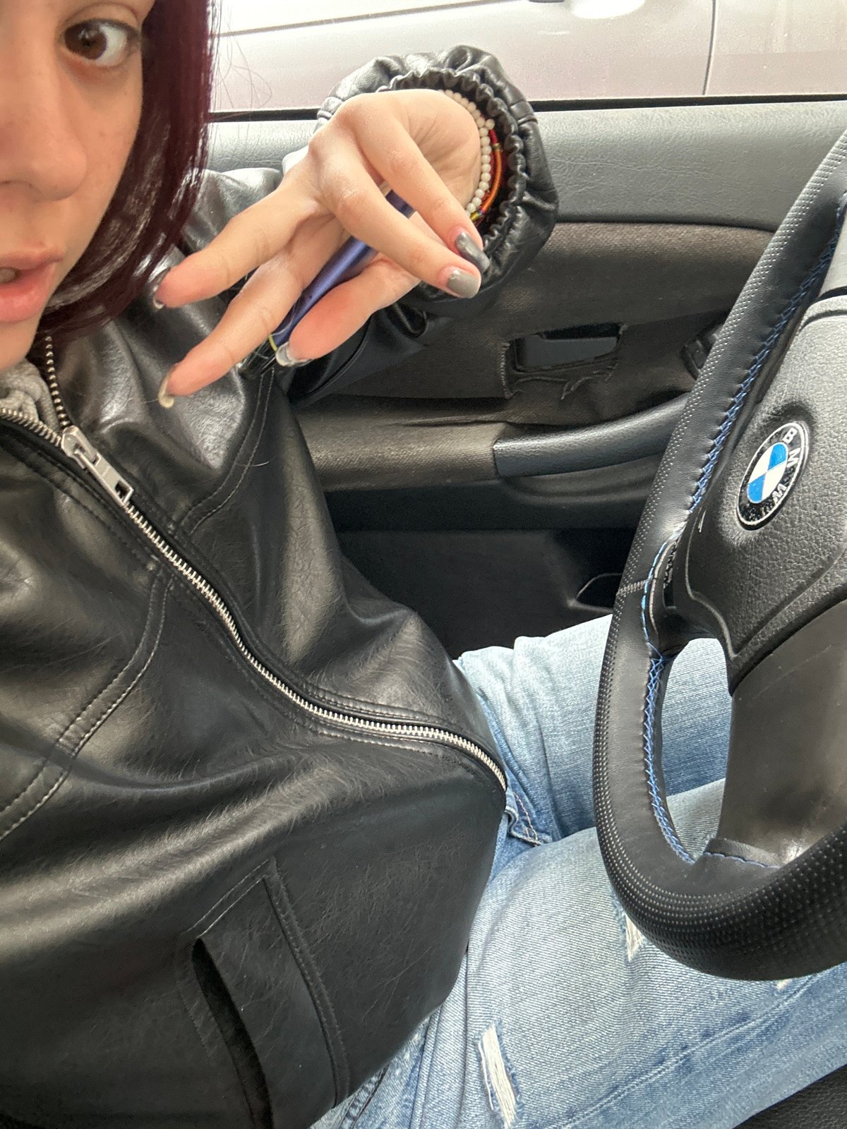 Driver spotted in BMW vehicle in Sofia, Bulgaria